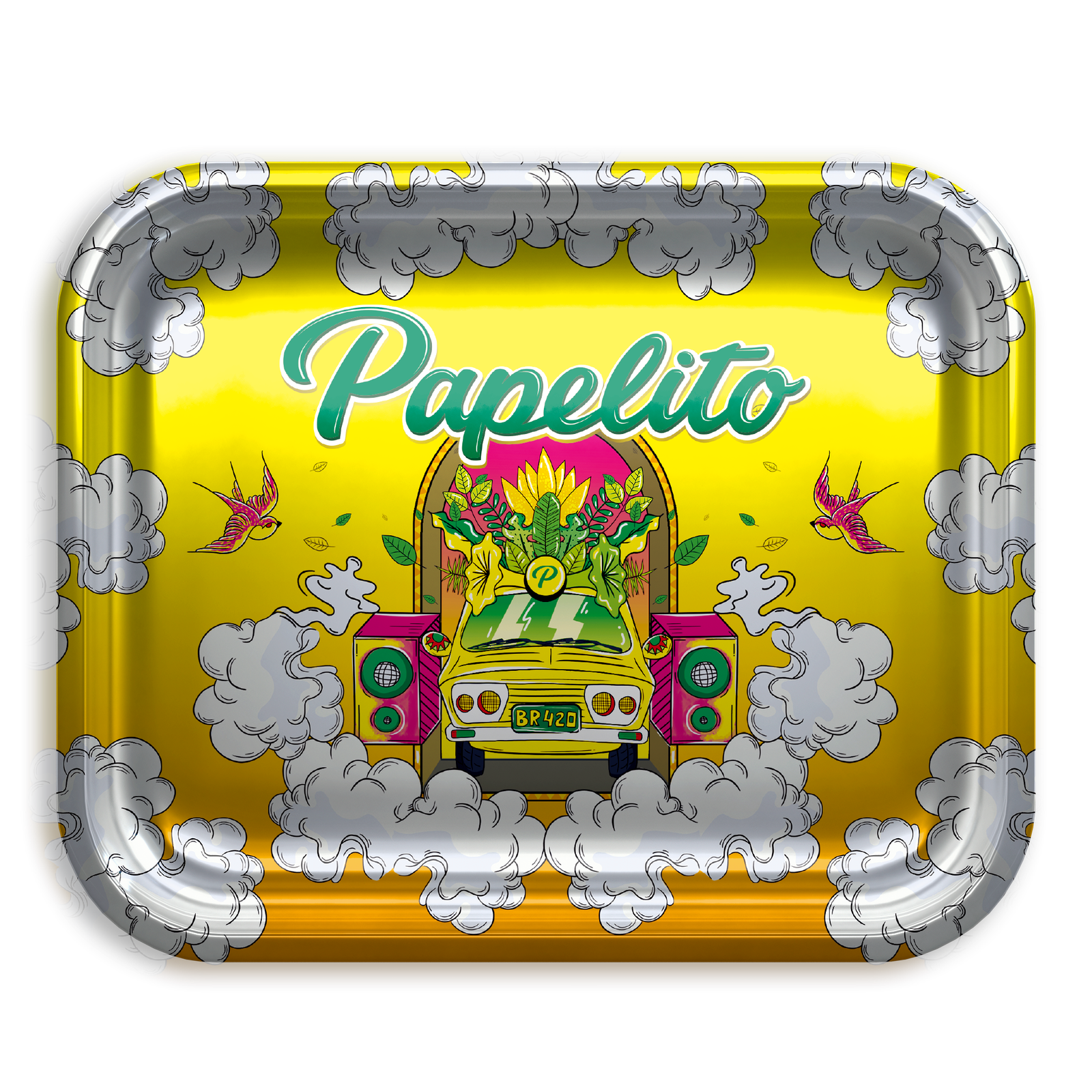 Bandeja P - Brasil - Papelito Brasil - Frente