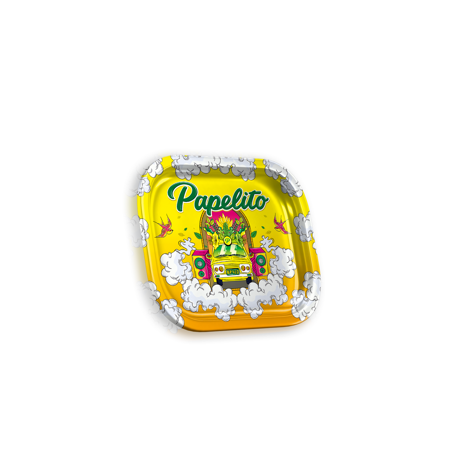 Bandeja P - Brasil - Papelito Brasil - Lado