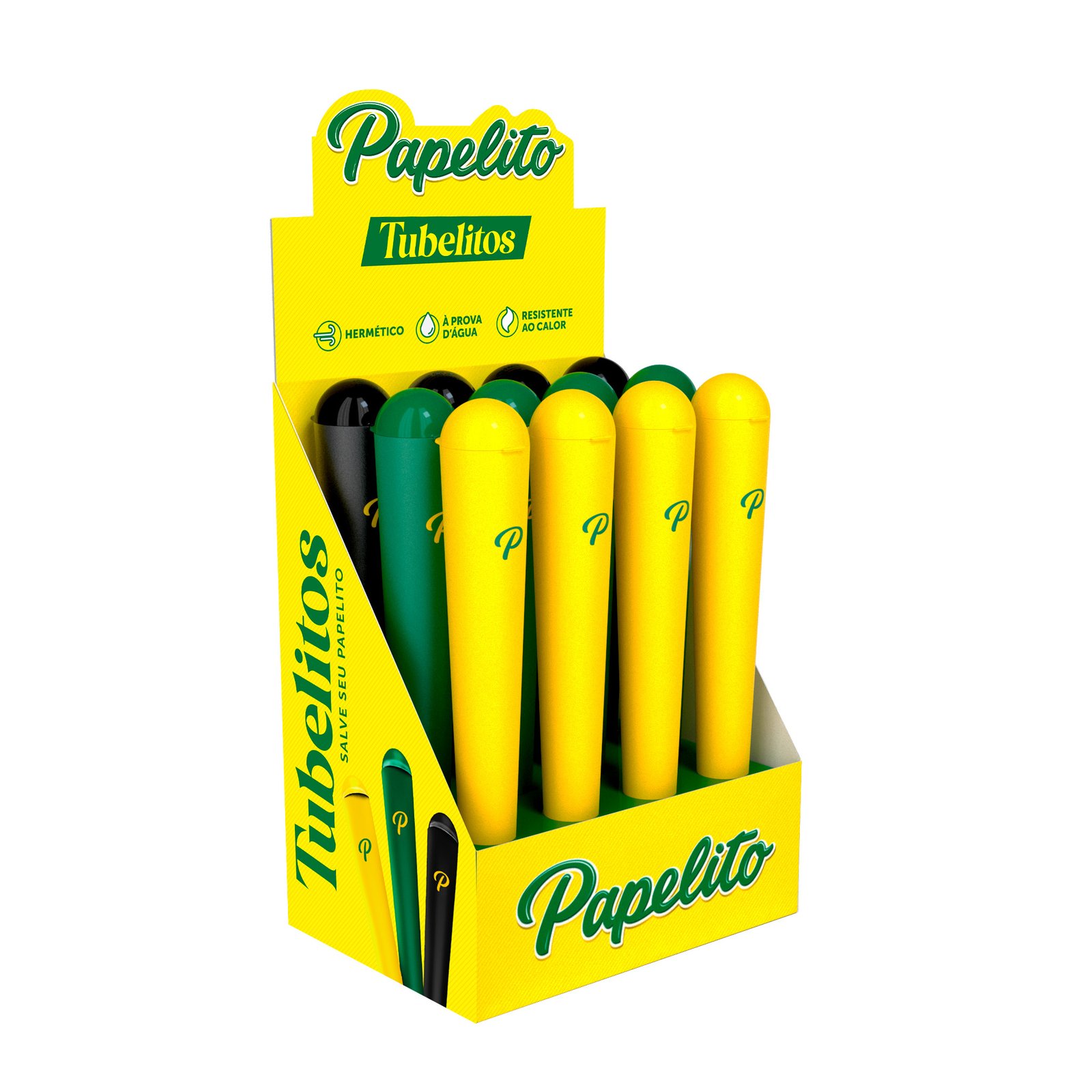 Tubelito Papelito Brasil-Tradicionais-Display